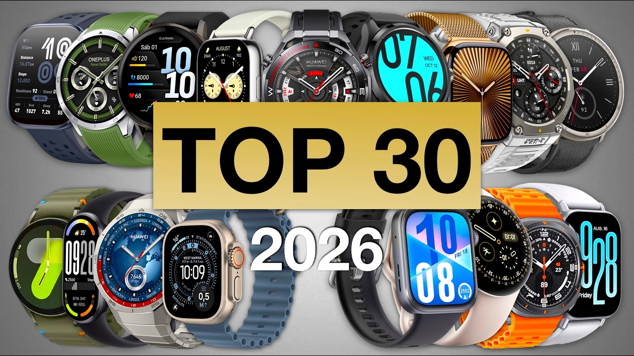 LOS 30 MEJORES SMARTWATCH DE 2026 | GUÍA ACTUALIZADA