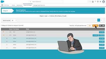 Advitya - Salesforce Data DeDupe App