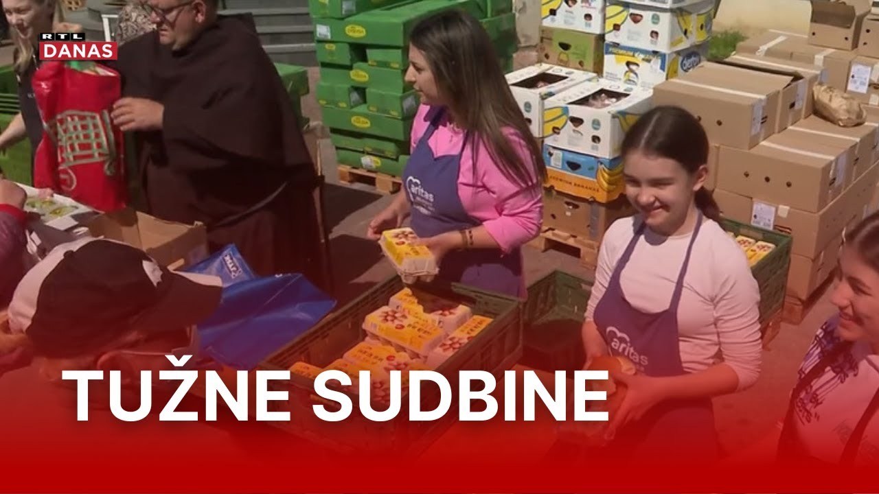 Uskrsni paketi u Pučkoj kuhinji: 'Meni to znači život, živim od 300 eura mjesečno' | RTL Danas