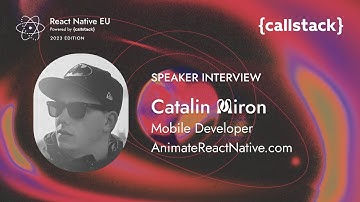 Coffee-fuelled animations at 60FPS | RNEU 2023 Interview with Catalin Miron