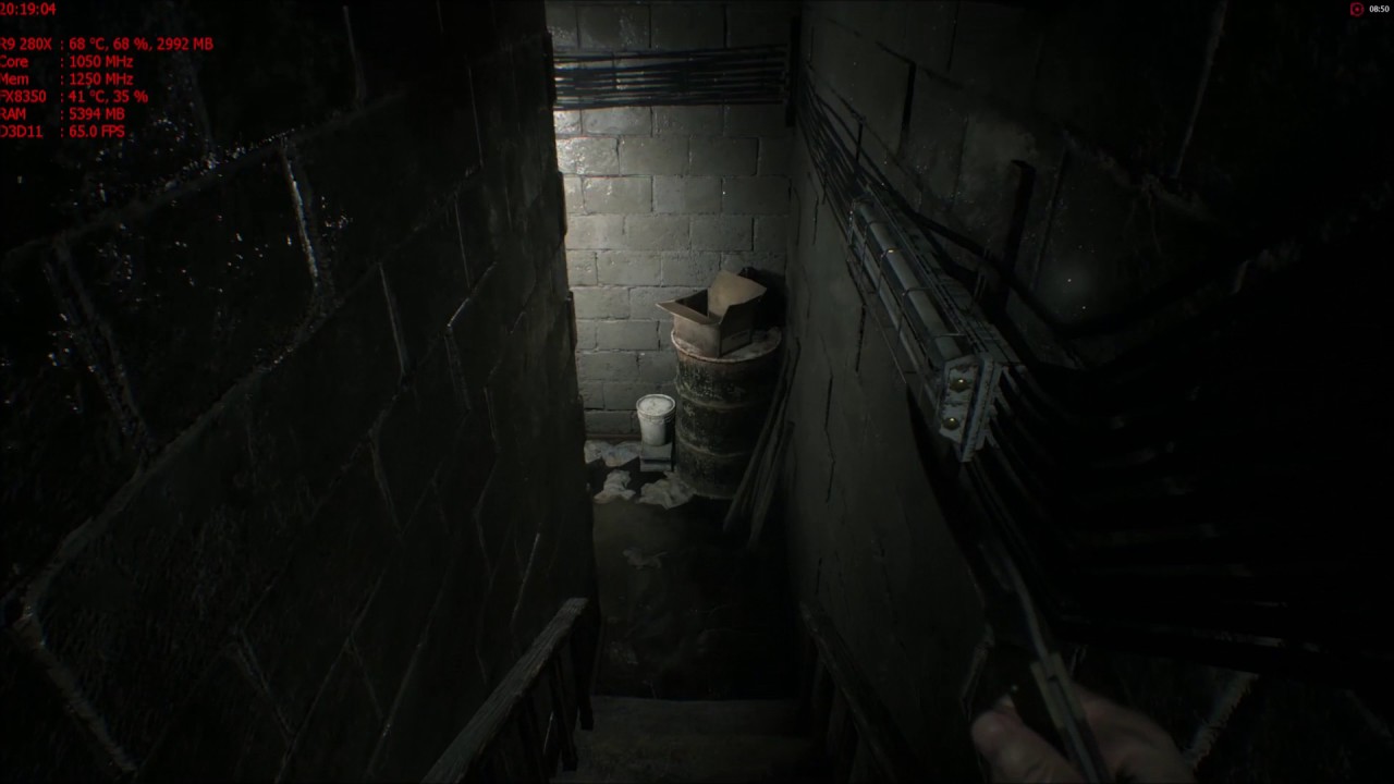 [Resident Evil 7 - Benchmark][FX-8350 and Radeon R9 280x 3GB]