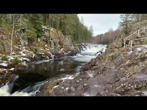 Водопад Кивач - экскурсии на отдыхе в Карелии