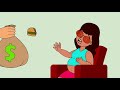 Wealth without health  funny bellylaugh animation