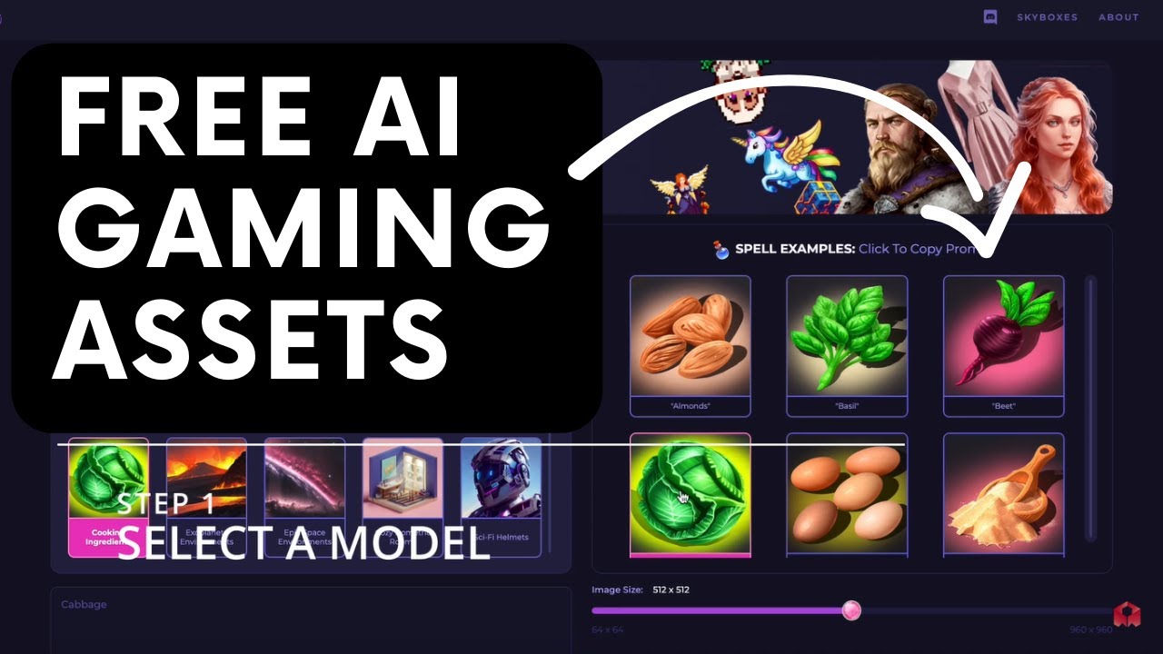How to generate Free Game Assets using AI 