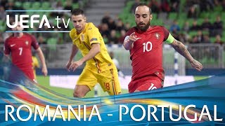 Futsal EURO highlights: Portugal v Romania