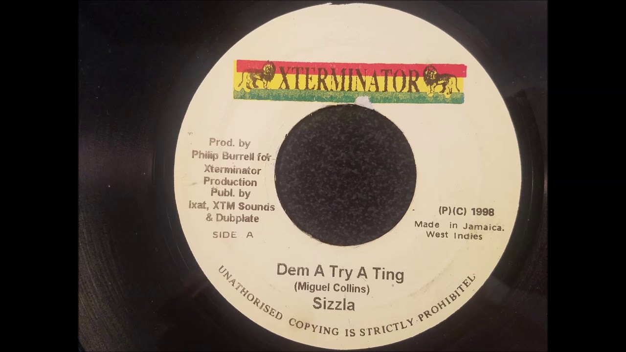 Reco In Reggae Land (ドン・ドラムモンドへのトリビュート) Sizzla - Dem A Try A Ting w/ Version - Xterminator 7