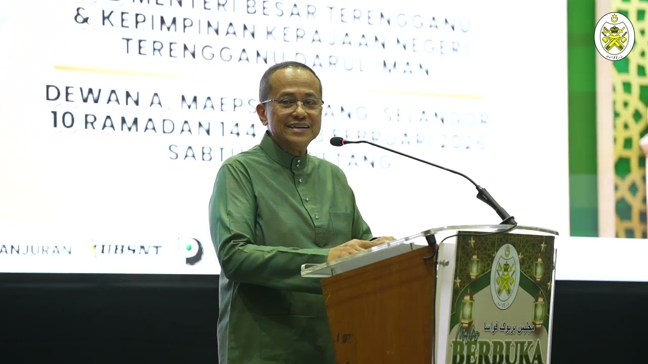 Ucapan Majlis Berbuka Puasa Anak Terengganu Diperantauan