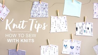 KNIT TIPS - Tips on How to Sew Knits! screenshot 5