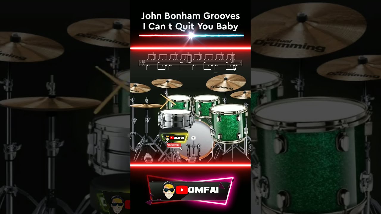 John Bonham Grooves - I Can t Quit You Baby 
