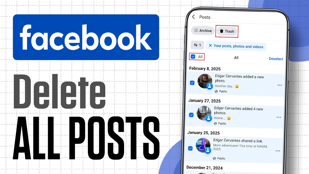 How To Delete All Posts on Facebook | Easy and Fast!