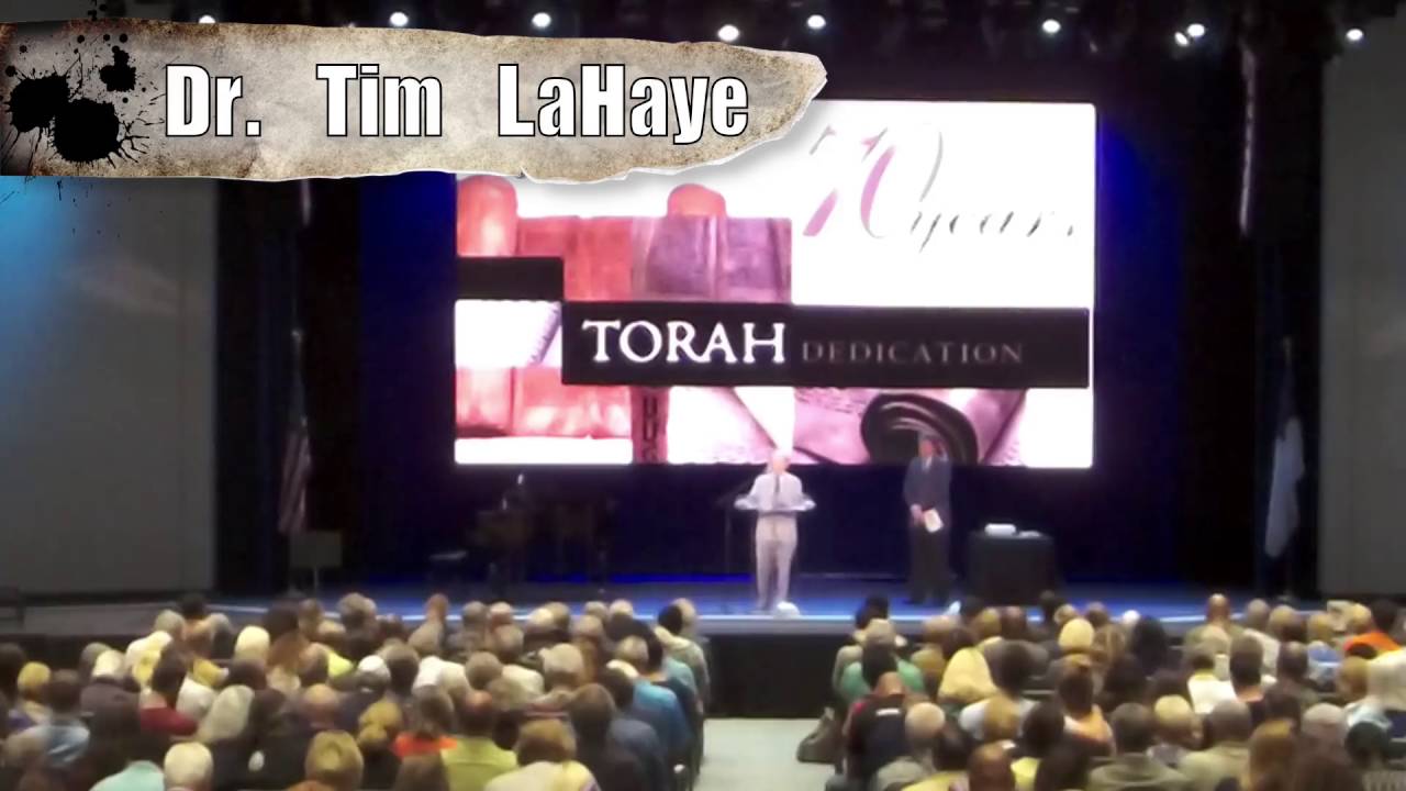 Dr. Tim LaHaye's Prayer - SCS Torah Scroll Dedication