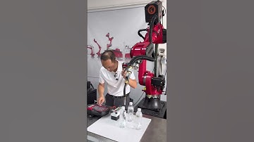 Welding robot #machinery #intelligence #factory #industry #robot #industrial #automate