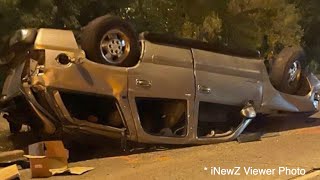 Six People Injured In Monday Morning Grand Forks Rollover, Driver Arrested For DUI