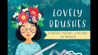 Lovely Brushes for Procreate - Brush Trailer