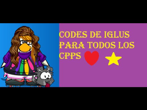 codes de iglus  para todos los cpps