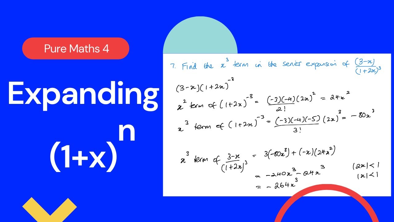 Расширение (1+x)^n (Edexcel IAL P4 4.1)