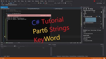 C# / C Sharp Tutorial Part6 Strings KeyWord (LastindexOf , Remove Replace) (Console APP)
