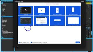 Selecting and sharing multiple windows and applications on zoom screenshot 4