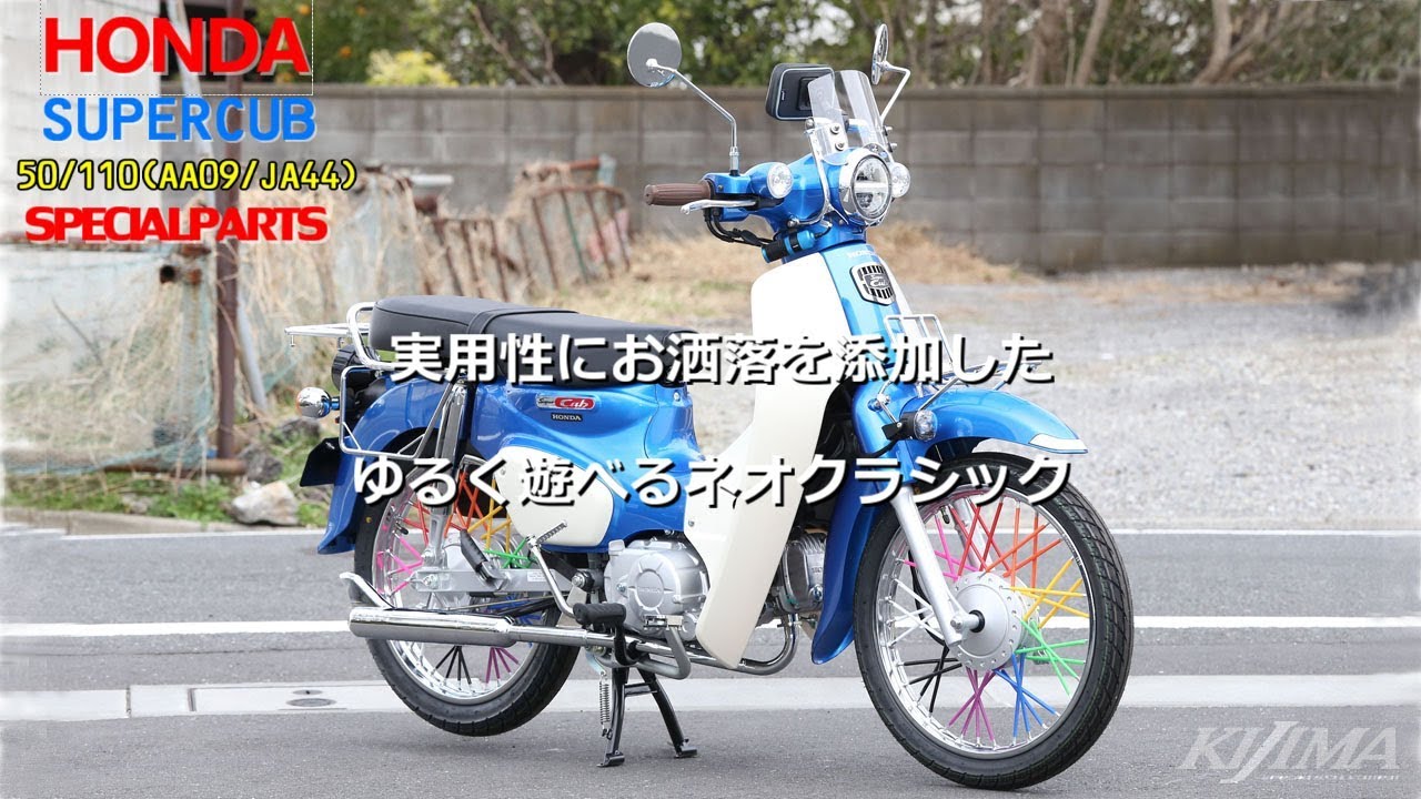 JA44 スーパーカブ　ダブルシート　カスタ　イージーライダース　ナイトロ JA44 スーパーカブ ダブルシート カスタ イージーライダース