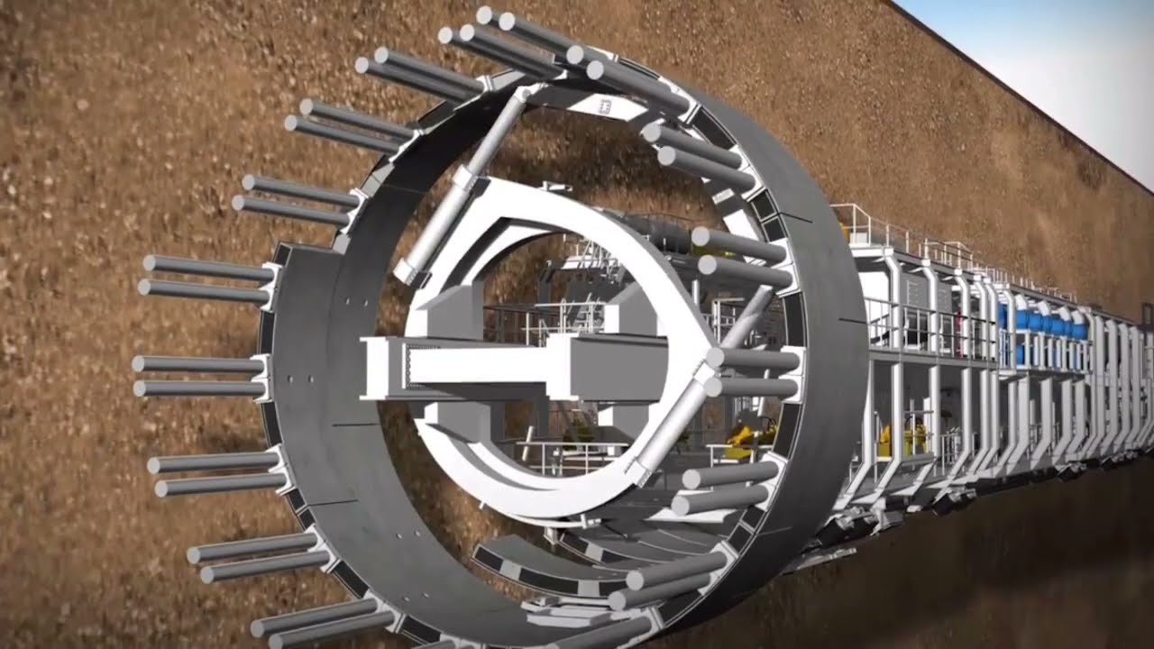 Tunnel Boring Machine - TBM Precast lining - how it is done?.
