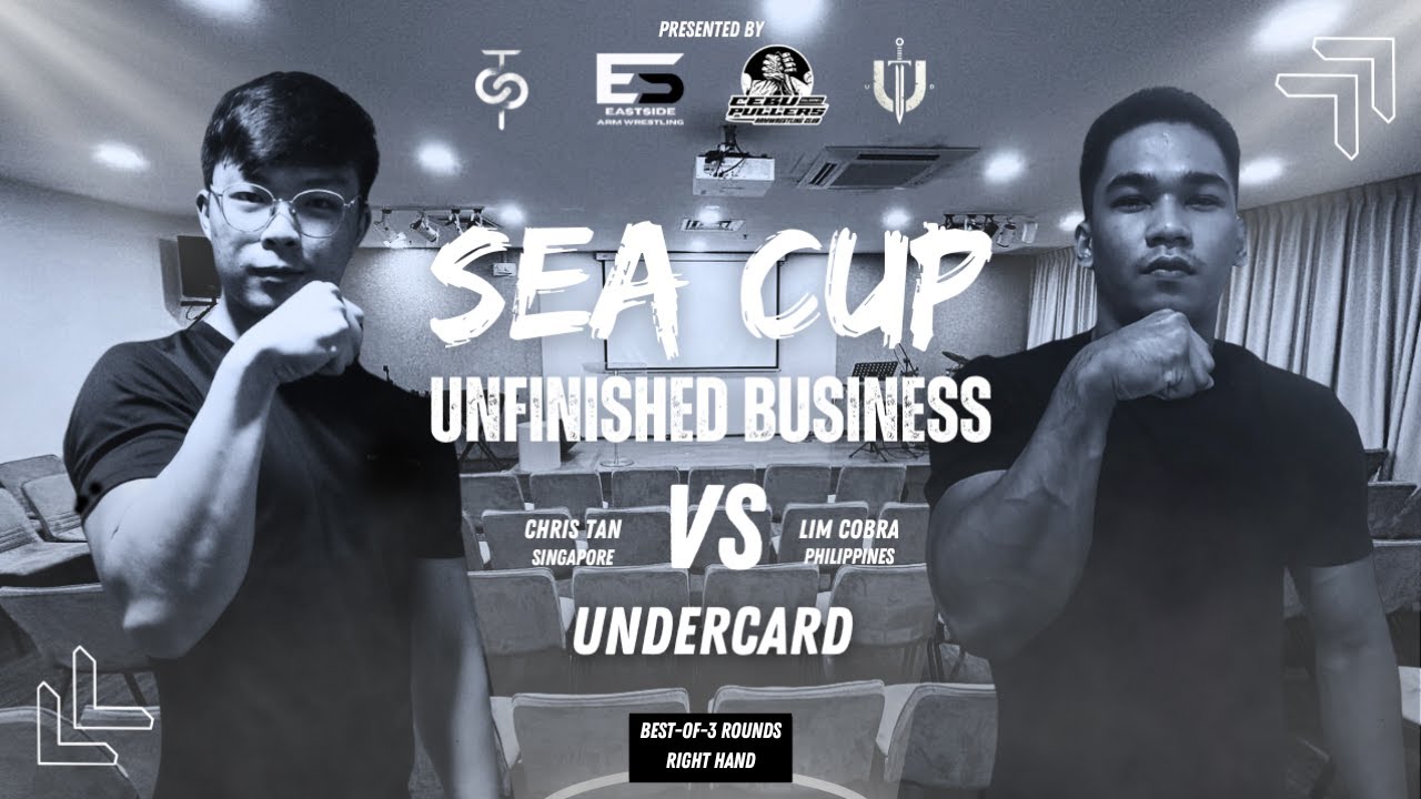 Chris Tan (SG) vs Lim Cobra (PH) | SEA CUP: UNFINISHED BUSINESS | Undercard Right Hand Best-of-3