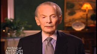 David Brinkley on Reuven Frank's involvement with the Huntley Brinkley Report - EMMYTVLEGENDS
