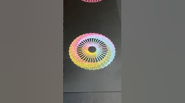 Amazing Patterns😮“Admiring intricate Spirograph patterns! #Spirograph #Art #ASMR”