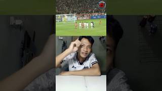 Momen Gol penalty cantik Evandra Florasta ke gawang Vietnam U19