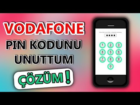 Telefon PIN Kodunu Unuttuysan Endişelenme  (Vodafone) ❗❗ 👈