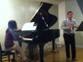 ドヴィエンヌ：クラリネット・ソナタ第2番 第1楽章　Devienne：Clarinet Sonate 2,1mov.