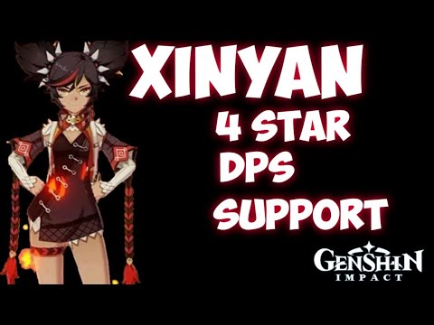 Xinyan New Genshin Impact 1 2 Character Demo And Build Thoughts Genshinimpact Xinyan Mihoyo Youtube