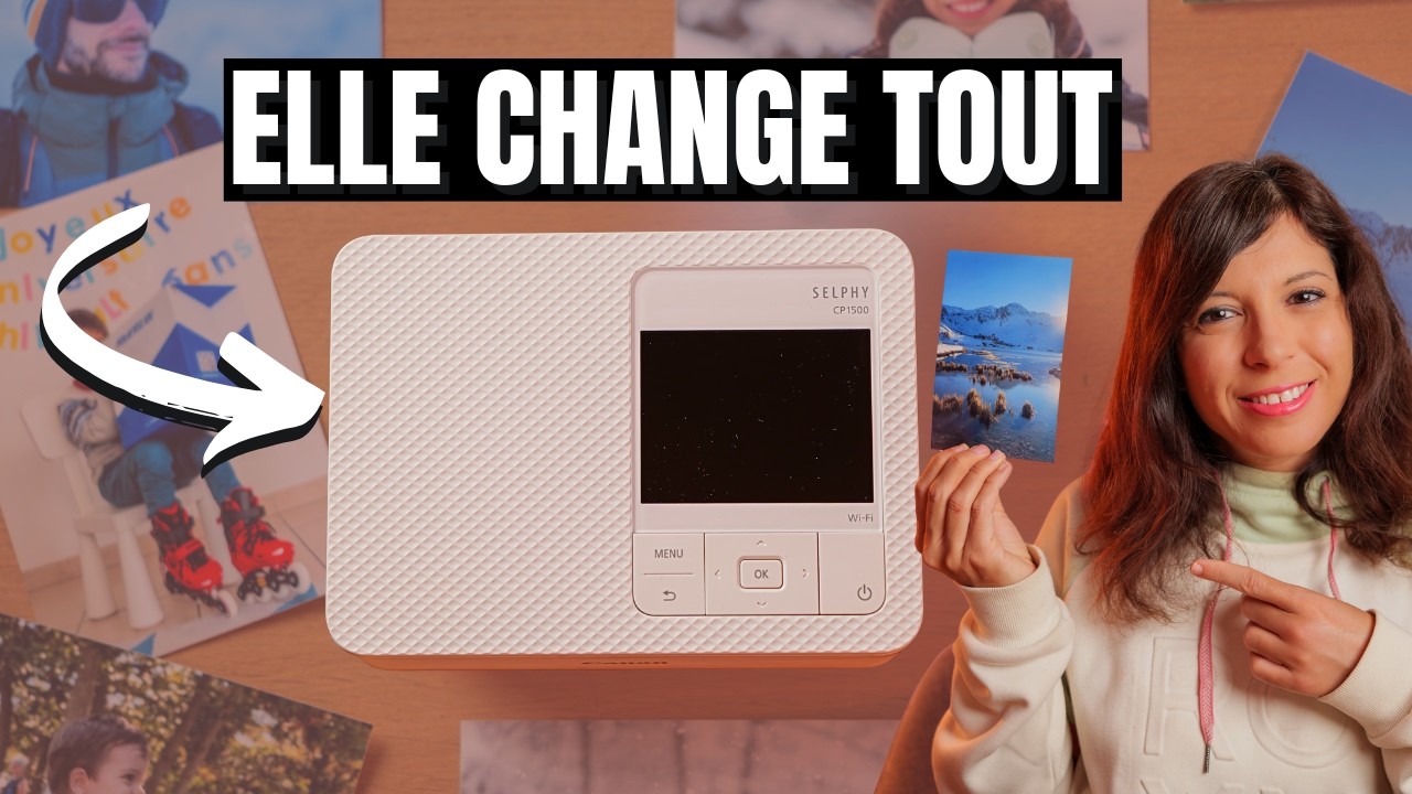 La meilleure imprimante PHOTO portable est une idée de cadeau parfaite !