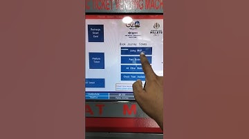 How to Use an ATVM Machine in a Railway station   #railway  #train #ticket #trendingshorts #trending