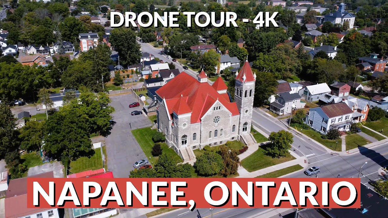 Drone Tour Napanee, Ontario YouTube