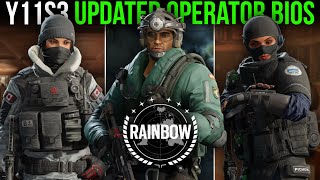 Y11S3 UPDATED Operator Bios!