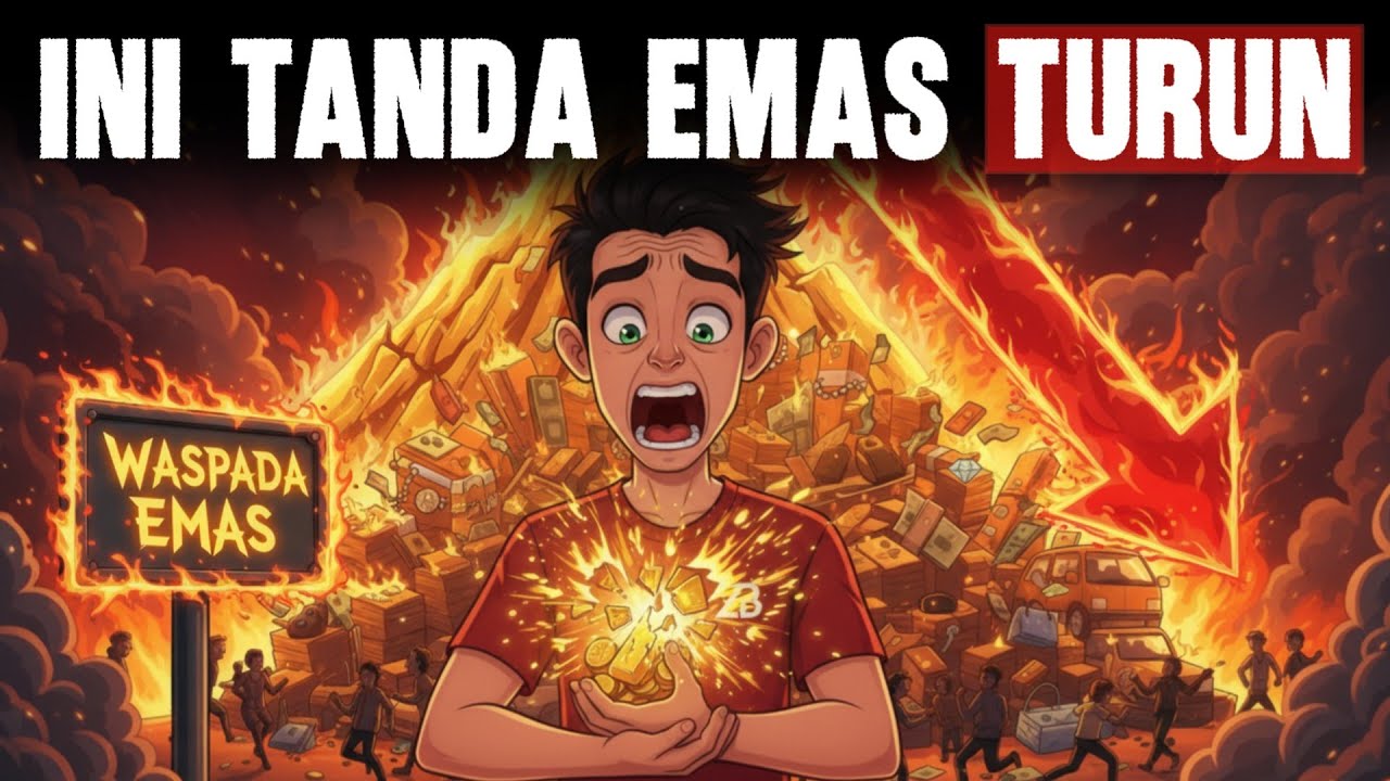 WASPADA‼️ Faktor & Tanda Kapan Harga Emas Akan Turun