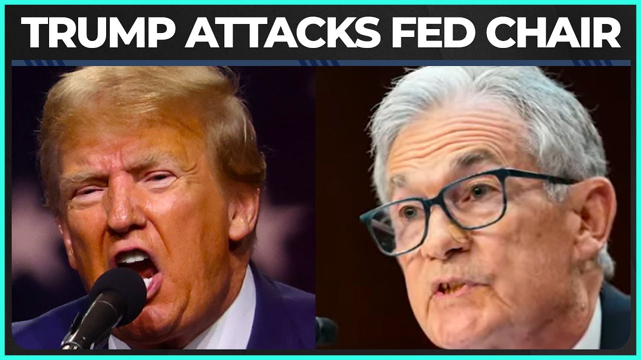 Markets FREEFALL After Trump Calls Fed Chair Jerome Powell A 'Loser'