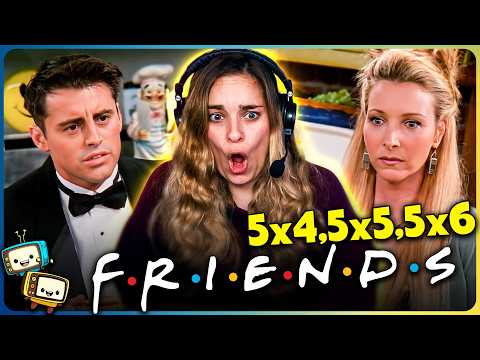 FRIENDS (1998) Season 5 Episodes 5x4, 5x5 & 5x6 Reaction! | First Time Watch!