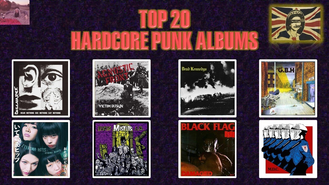 TOP 20 HARDCORE PUNK ALBUMS OF ALL-TIME