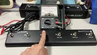 Tc-Helicon Switch-6 Testing