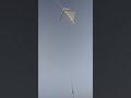 Rooftop simple big kite flying experiment | Kite Dancing in the Wind 😀
