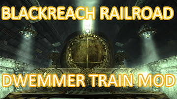 The Blackreach Railroad is an extremely fun Skyrim Mod: