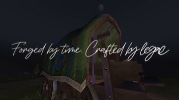 Forged by Time. Crafted for Legends. Your Supreme Blueberrywood Wagon