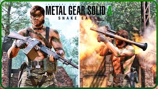 All 26 Weapons Showcase Metal Gear Solid Delta Snake Eater