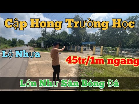 Video Lô Đất Mặt Tiền Lộ Nhựa Cập Hong Trường Học Chỉ... - YouTube