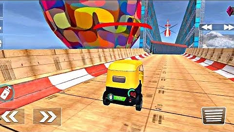 Tuk Tuk Rickshaw 3D Simulator | Rickshaw 🛺 Stunts Race 🏁 Game | Android iOS Gameplay