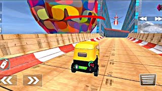 Tuk Tuk Rickshaw 3D Simulator | Rickshaw 🛺 Stunts Race 🏁 Game | Android iOS Gameplay screenshot 4