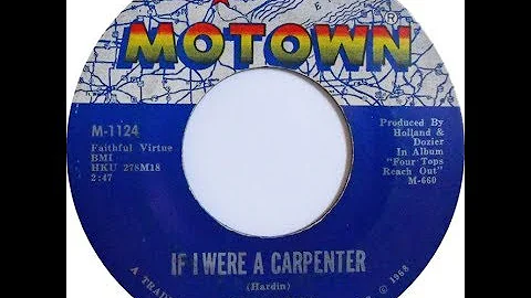 "If I Were A Carpenter" w/Lyrics- The Four Tops