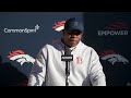 OC Joe Lombardi, DC Vance Joseph & STC/Asst HC Darren Rizzi meet the media ahead of Week 14