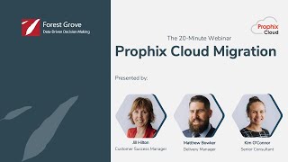 The 20-Minute Webinar | Prophix Cloud Migration